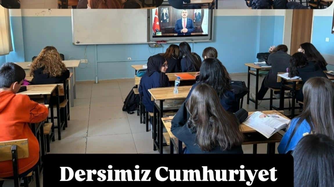 DERSİMİZ CUMHURİYET'E DOĞRU 