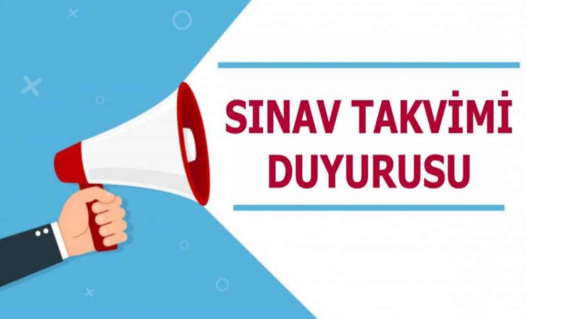 2025-2026 Eğitim-Öğretim Yılı 1.Dönem 1.Yazılı Sınav Proğramı